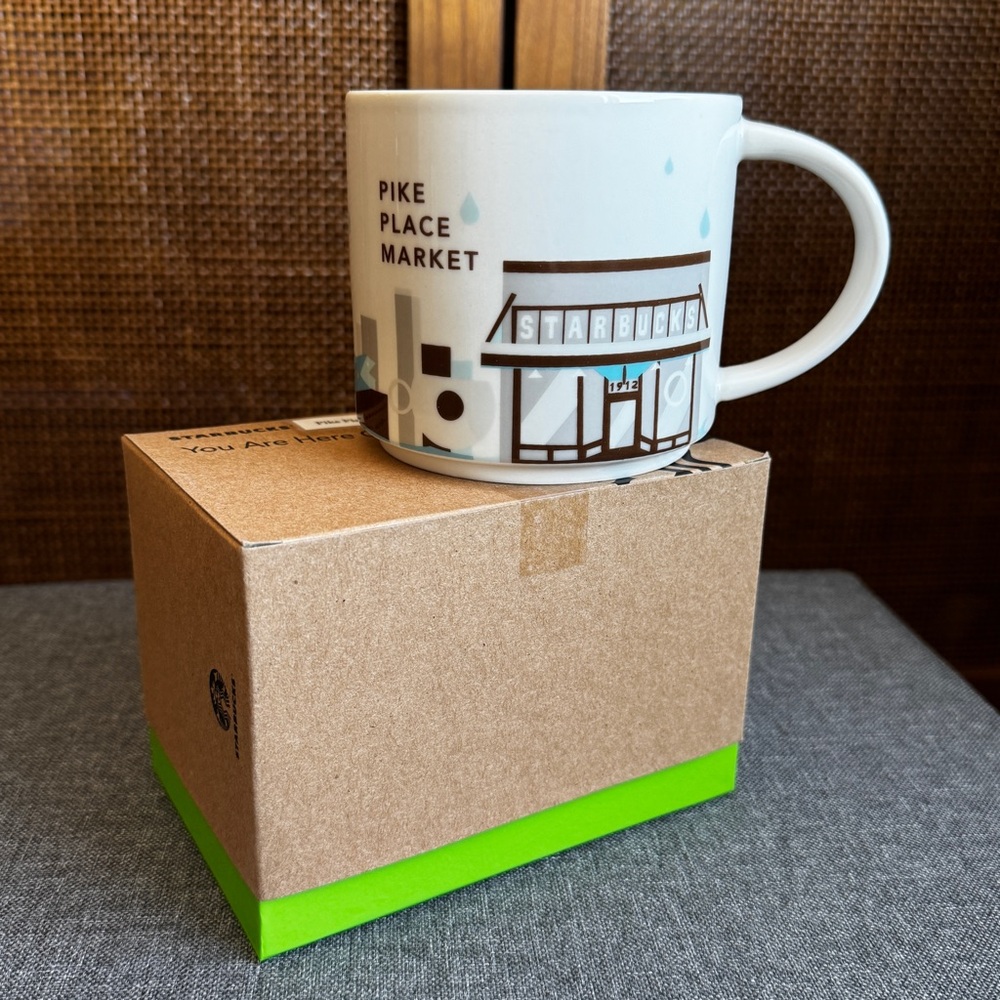 NIB Starbucks Pike Place Market “You Are Here” Collection